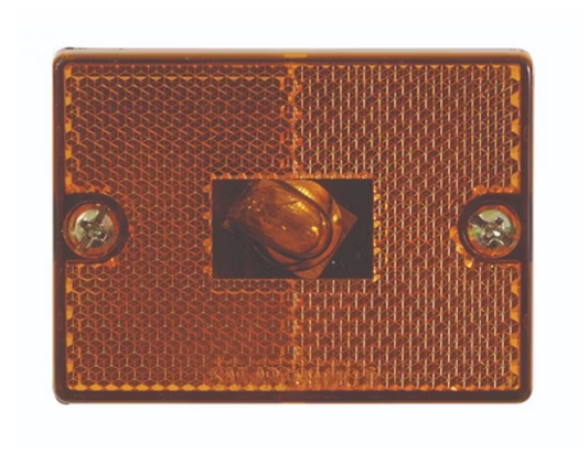 Optronics MC-36AB 2.875" Amber Marker Light - Stud Mount