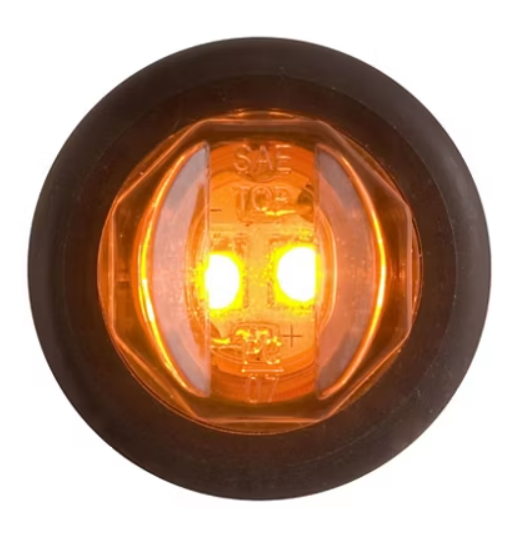 Optronics MCL-11AKB 0.75" Amber LED Bullet Light Kit