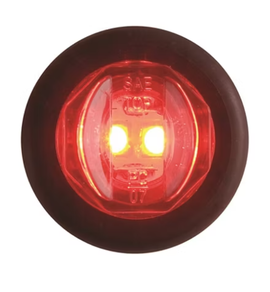 Optronics MCL-11RKB 0.75" Red LED Bullet Light Kit
