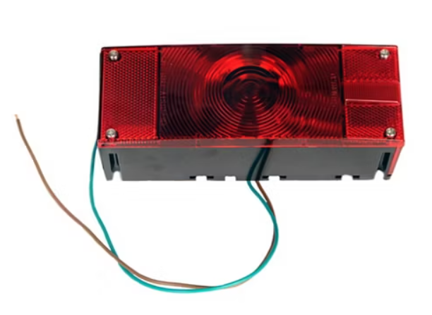 Optronics ST-16RB 8" Red Rectangular STT Light