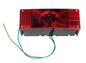 Optronics ST-16RB 8" Red Rectangular STT Light