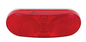 Optronics ST-70RB 6" Red Oval STT Light