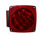 Optronics LED stop turn tail light 4.75 square passenger side STL-8RB front view