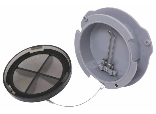 Peterson Round Trailer Permit/Certificate Holder (PM46) side view