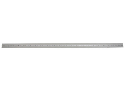 Polar Hardware Steel Piano Hinge - 3" Wide x 72" - 1/4" Pin (H300) front view