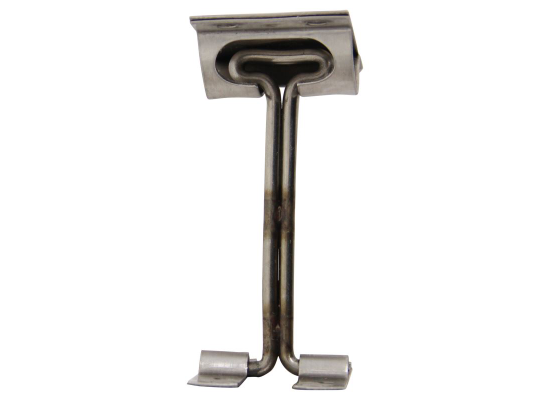 Polar Hardware Stainless Steel Door Holder - 4" Hook (PLR9-SS) side view