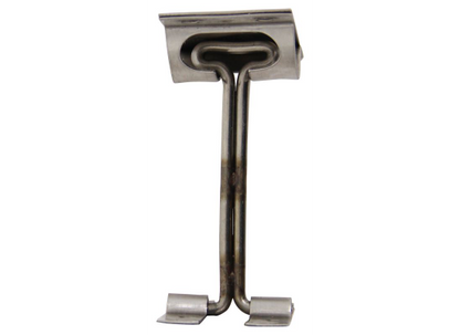 Polar Hardware Stainless Steel Door Holder - 4" Hook (PLR9-SS) side view