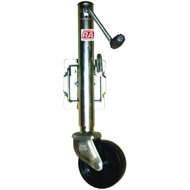RAM MJ1200B Marine Swivel Jack - 1,200 lb, Bolt-On, 6" Caster