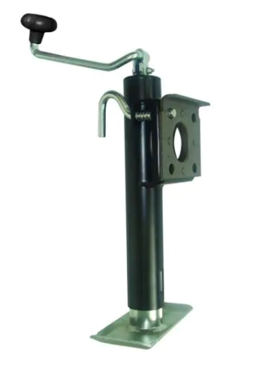 RAM TJB2001B Swivel Jack - Weld-On Snap-Ring, Top-Wind, 2,000 lb