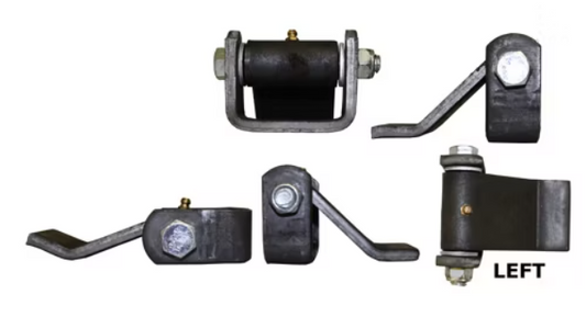 Sierra Pacific Dump Door Weld-On Hinge - 4" Strap
