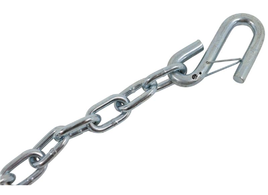 Titan Chain 30" Safety Chain w/ 7/16" S-Hook - 5,000 lbs (TCTSCG30-730-04x1) side view