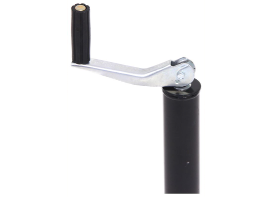 Round A-Frame Trailer Jack - Topwind - 2,000 lbs (TJA-2000-B) side view