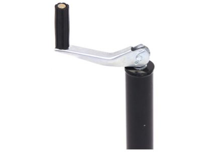 Round A-Frame Trailer Jack - Topwind - 2,000 lbs (TJA-2000-B) side view