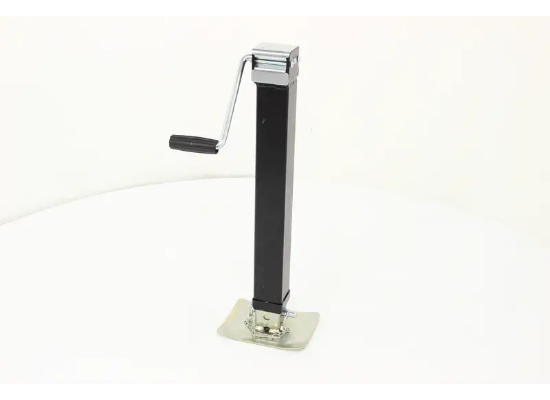 Square Direct-Weld Drop Leg Jack - Sidewind - 7,000 lbs (TJD-7000S) front view