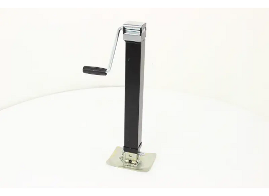 Square Direct-Weld Drop Leg Jack - Sidewind - 7,000 lbs (TJD-7000S) front view