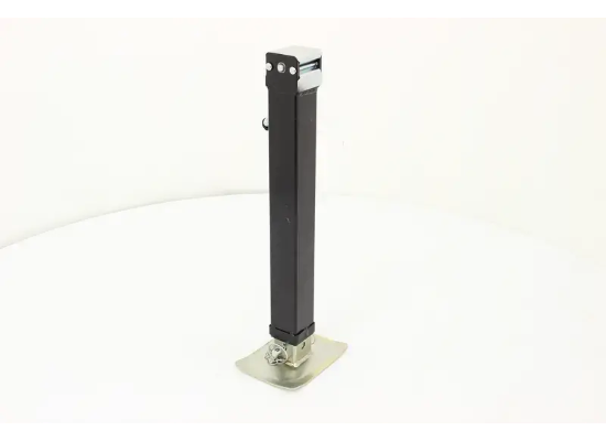 Square Direct-Weld Drop Leg Jack - Sidewind - 7,000 lbs (TJD-7000S) side view