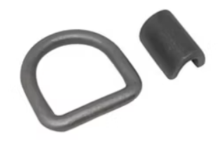 Trailer Parts Pro D-Ring & Weld-On Bracket Kit - 5/8"