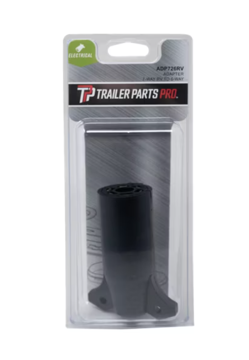 Trailer Parts Pro ADP726RV Adapter - 7-Way RV to 6-Way Round