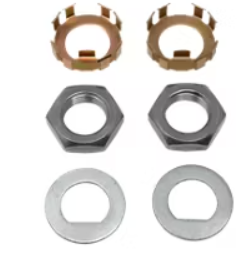 Trailer Parts Pro Spindle Nut Kit with Retainer - 1"-14