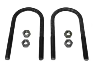 Trailer Parts Pro U-Bolt Kit - 3" Round Axle, 9/16"