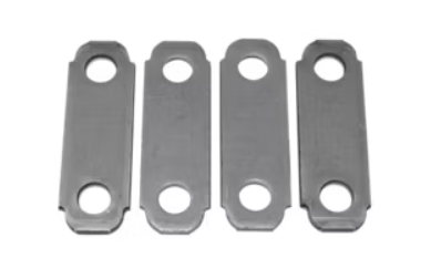 Trailer Parts Pro Shackle Strap Kit - 2-5/8" Hole Centers