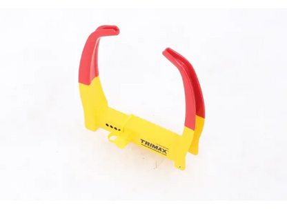 Trimax TMX62ZR wheel chock and lock front view