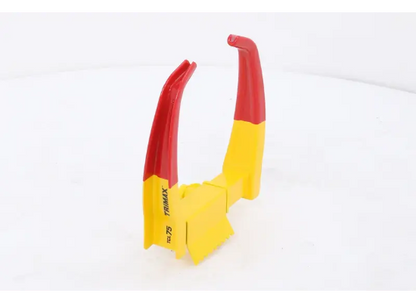 Trimax TMX62ZR wheel chock and lock side view