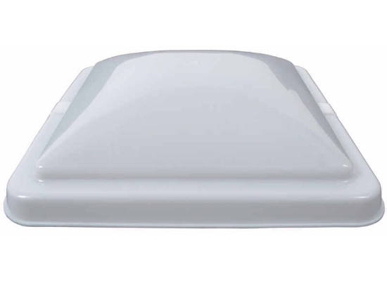 Ventline Replacement White Dome Vent Cover - 14" x 14" (BV0554-01) front view
