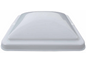 Ventline Replacement White Dome Vent Cover - 14" x 14" (BV0554-01) front view