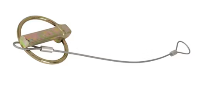 Wallace Forge Linch Pin with Cable Lanyard - 7/16"